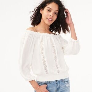 Aeropostale White Blouse